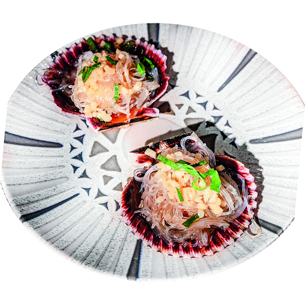 Vieiras al Vapor (2u)