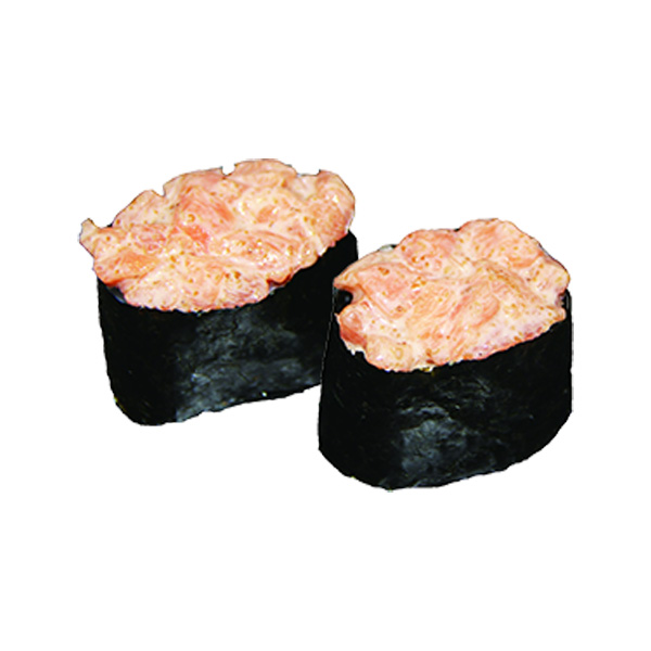 Gunkanzushi de Salmón (2u)